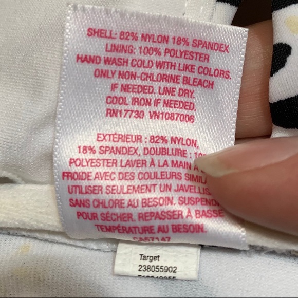 Adorable Swim Top with Cutouts. - Picture 4 of 5